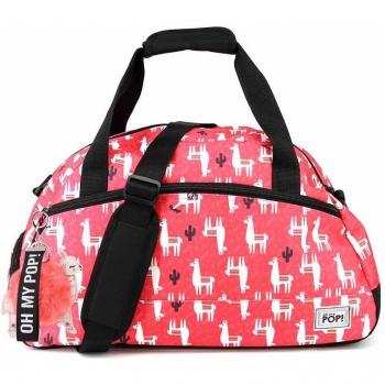 Bolsa de deporte uptown Oh My Pop! Cuzco en color rojo