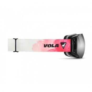 Pasamontañas Vola ZIPPY Rosa (Espejo Plata) - Máscara de esquí, color rosa, diseño Zippy, con espejo plata