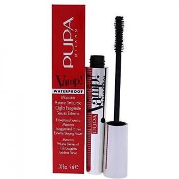 Pupa Vamp! Waterproof Volumizing and Curling Mascara 001 Black 9 ml