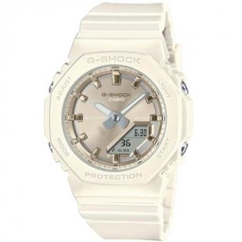 Reloj Casio G-Shock GMA-P2100ST-7AER Ana-Digi Multifuncional para Mujer con Cronógrafo y Correa de Resina Color Écru