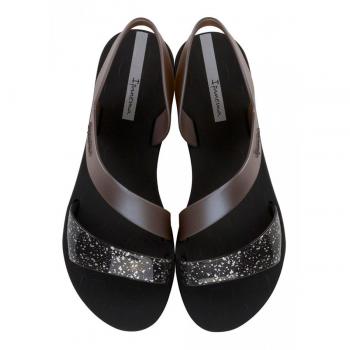 Ipanema Vibe Sandal Fem - Chanclas de baño de mujer, color negro, diseño cómodo y ligero, suela antideslizante, material resistente al agua