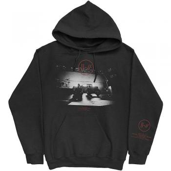 Twenty One Pilots Dark Stage Unisex Hoodie - Black - Large - 80% Cotton, 20% Polyester