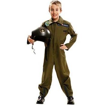 Desconocido My Other Me-203712 Disfraz Top Gun de niño, 3-4 años