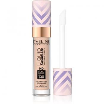 Eveline Cosmetics Liquid Camouflage Waterproof Concealer with Hyaluronic Acid, Shade 2.5, 7.5 ml
