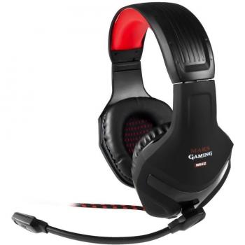 Auriculares Mars Gaming MH2 con Micrófono Plegable, Drivers de Neodimio 40mm, Ultrabass y Cancelación de Ruido - Compatible con PC, PS4, Xbox One y Smartphone