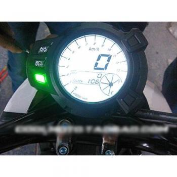 10000 RPM LCD Digital Velocímetro Tacómetro Cuentakilómetros Ingeniero Motocicleta para Yamaha Zuma BMK BWS x 125 YW125