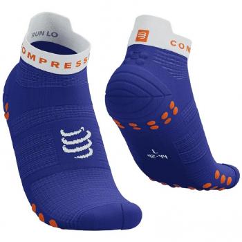 Calcetines de running Compressport Pro Racing V4.0 Run Low Dazz Azul Lila
