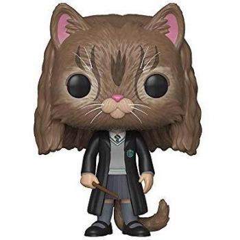 Funko 35509 POP Vinyl Harry Potter S5 Hermione Gato, Negro/Marrón, Talla única