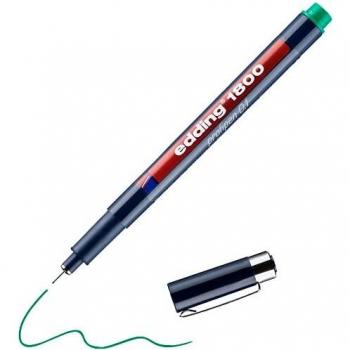 Rotulador de precisión Edding 1800 Profipen 0,25 mm verde