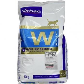 Veterinary Hpm Virbac Hpm Gato W2 Weight Loss&Control 3Kg Virbac 00968 3000 g