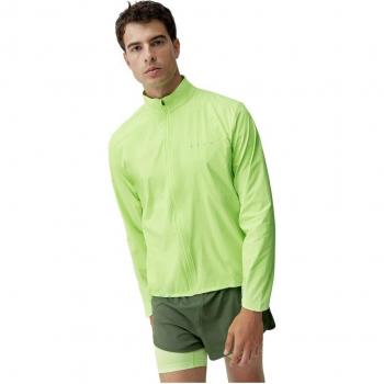 Born Living Yoga - Chaqueta de hombre Nyasa Lime Bright