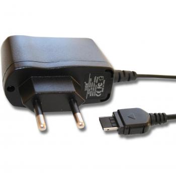 vhbw Cargador 110-220V Compatible con Samsung SGH-A811, SGH-A827, SGH-A867, SGH-C170, SGH-C520, SGH-D520, SGH-D800 móvil, teléfono