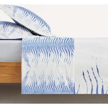 Sábana encimera satén de algodón Classic Zebra Roberto Cavalli