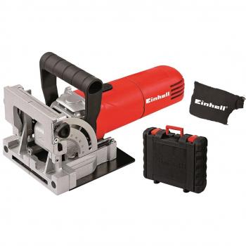 Einhell engalletadora - TC-BJ 900. 860 W, 11000 1 / min de ralentí, 14 mm de profundidad máxima de fresado, ajuste continuo. altura y ángulo, bolsa recolectora de polvo