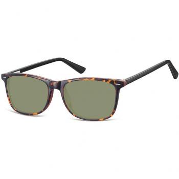 SmartBuy Collection Square Full Rim Plastic Men's Prescription Sunglasses Tortoiseshell Size 54