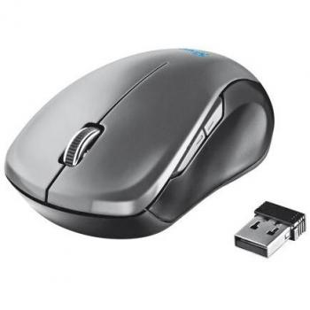 Trust MUI - Ratón inalámbrico con botones laterales para acceder directamente a los menús de Windows 8