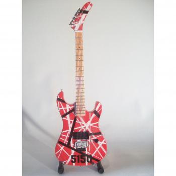Eddie Van Halen miniature guitar replica