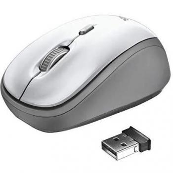 Trust Yvi ratón Ambidextro RF inalámbrico Óptico 1600 DPI
