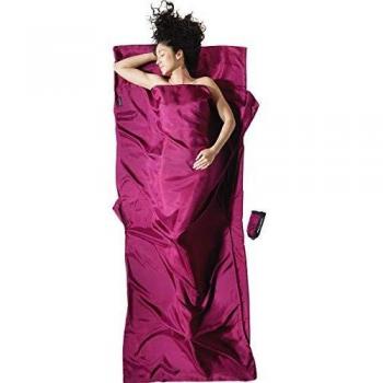 Sábana de Seda Cocoon Travel 220 x 90 cm Roja Unisex