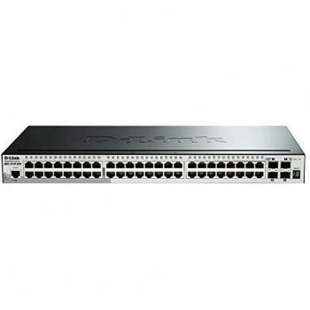 D-Link DGS-1510-52X SmartPro 52-Port Gigabit Managed Ethernet Switch with SFP+ L3 Black