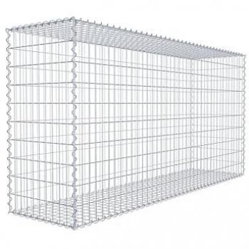 Gabiona Espiral 200 cm x 100 cm x 50 cm, Malla de 5 cm x 10 cm, Fabricada en Alemania