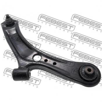 FEBEST Control Arm 0724-SX4RH - Barra oscilante de suspensión de ruedas, fabricada en acero, diseño robusto, compatible con varios modelos de vehículos Suzuki y Chevrolet, incluye bujes y componentes para una instalación fácil