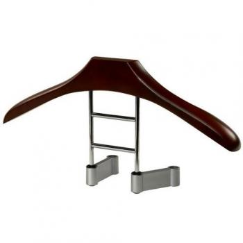 Percha de madera para coche - 45cm - incluye 4 adaptadores (8/10/12mm) AutoStyle HB A67W