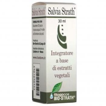 Lizofarm Salvia Strath 30ml - Extracto líquido de salvia, frasco de 30 ml, formulación natural, ayuda a la concentración y el bienestar mental