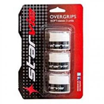 Star vie Blister Classic Overgrip, color white