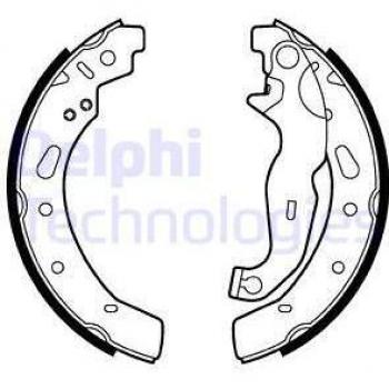 Juego de zapatas de frenos DELPHI LS2028, kit de frenos de tambor