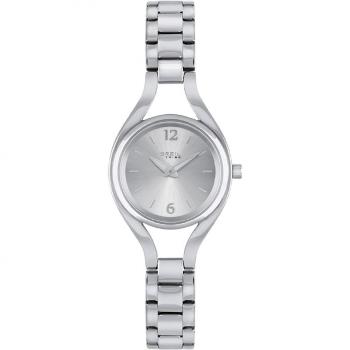 RELOJ DE MUJER BREIL ELECTRA ESHERE PLATA Movimiento SILVER SOLO - 2 CUARZOS LANCHE con CULSERA DE ACERO PLATEADO EW0586