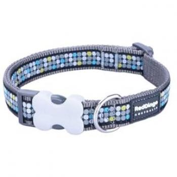 Collar para Perro Red Dingo Style Modern ON Cool Grey 41-63 cm