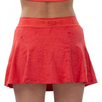 Falda Drop Shot Cayenne Roja 2024 S