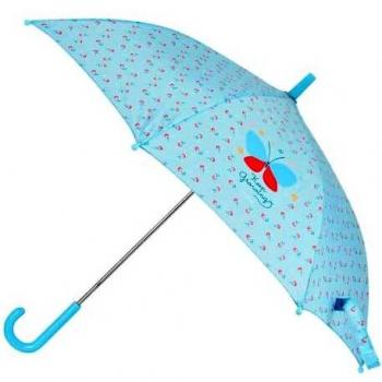 Safta-Paraguas Manual 48 Cm Blackfit8 Mariposa 48Xxcm, Dibujos Animados, Multicolor (342243119
