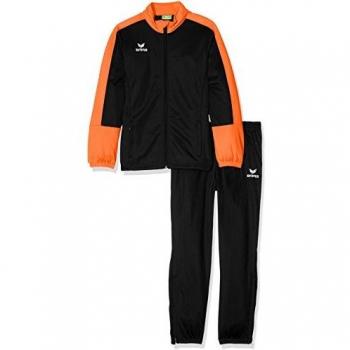 Erima Toronto 2.0 poliéster traje, todo el año, infantil, color negro / naranja, tamaño 104