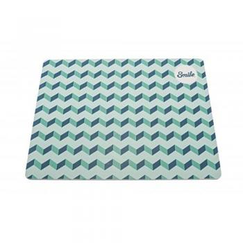 Silver Sanz 1603 Alfombrilla para ratón antideslizante, Silicona, Azul