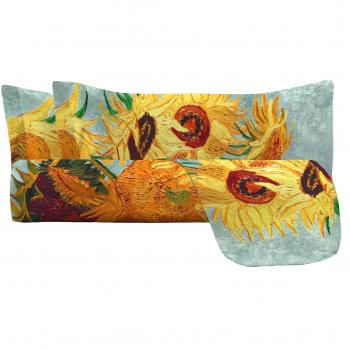 Juego de cama Sogni d'Autore, impresión digital, 100% algodón, doble, SD49
