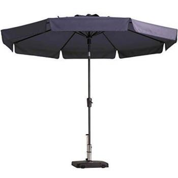 Sombrilla de Jardín Redonda Flores Luxe 300 cm Azul Zafiro