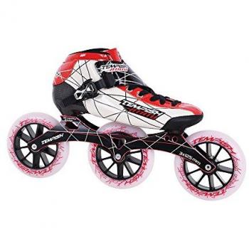 Tempish Atatu Patines en Línea de Velocidad Profesionales Unisex Adulto Naranja 29.5 cm