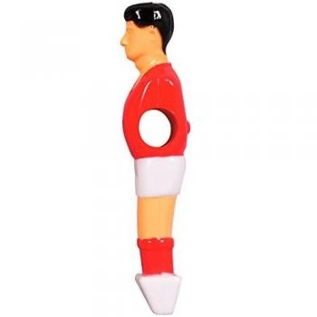 Red & White Soccerman 13mm