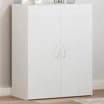 Armario archivador de madera multicapa blanco 60x32x77,5 cm