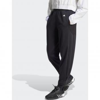 Pantalón de mujer Studio adidas con tecnología Climalite, tejido ligero y transpirable, ajuste cómodo, cintura elástica con cordón, diseño moderno y versátil para entrenamiento y uso diario