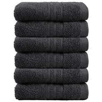 TRIDENT Juego paño de Lavado - Soft Comfort - Toallas Grandes, 100% algodón Rico en Aire, 550 gsm, 6 Pieza Juego paño de Lavado, súper Absorbente