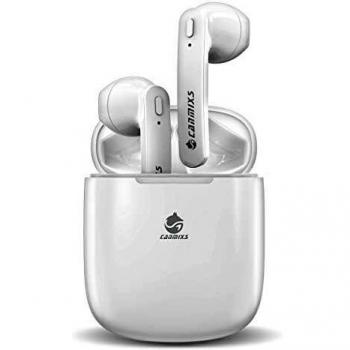 CanMixs Auriculares Bluetooth,T12 reducción de Ruido Auriculares Inalámbricos Mini Twins Estéreo In-Ear Sport Bluetooth 5.0 con micrófono Incorporado y Caja de Carga para iOS y Android