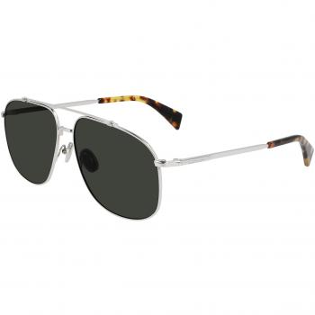 Lanvin LNV110S Men's Silver Metal Sunglasses - One Size