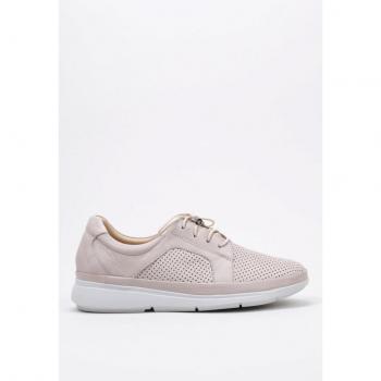 Zapatillas Deportivas Planas Amanda Petalas para Mujer en color Beige, Talla 36