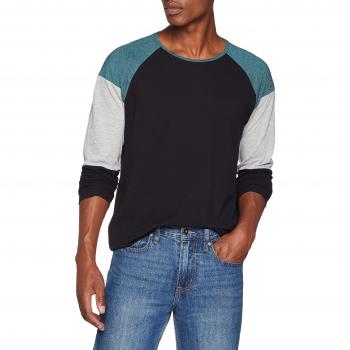 edc by Esprit 098cc2k013, Camisa Manga Larga para Hombre, Negro