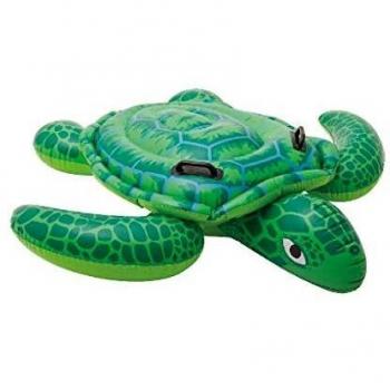 Intex 57524NP - Tortuga hinchable acuática con 2 asas 150 x 127 cm