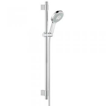 Grohe 27734000 - Teleducha Power&Soul Cosmopolitan con cabezal con consumo de agua reducido con diámetro de 130 mm y barra de ducha de 900 mm