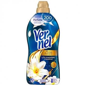 Vernel Suavizante Lavadora Aromaterapia Aceite de Jazmín y Lirio 76 Dosis